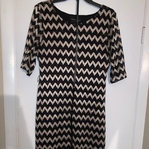 Connected apparel dress